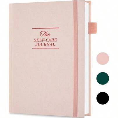 SelfCare Journal Wellness And Daily Reflection Notebook Gratitude Journal Guided Journal For Women Self Care Planner Mental Health Journal With Mood Tracker A5 Size Pink