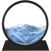 Decoracin de imagen de en movimiento 3D, movimiento lquido de paisaje de de mar profundo, vidrio redondo, pintura de mvil, regalos relajantes, grandes decoraciones de - inicial - Ver 2