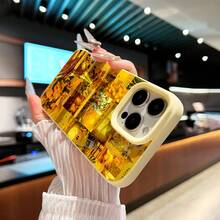 Funda para iPhone 17, 16, 15, 14, 13, 12 y 11 Pro, brillante y soleada. Fabricada en TPU con protección anticaídas. El regalo perfecto para cualquier ocasión. - Amarillo - Ver 6