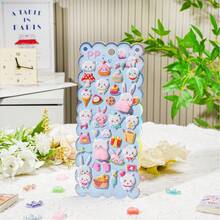 3D Soft Cute Butt Squeeze 3D Sticker Animal Cute Rabbit Bear Handmade Decorative Phone Case Sticker