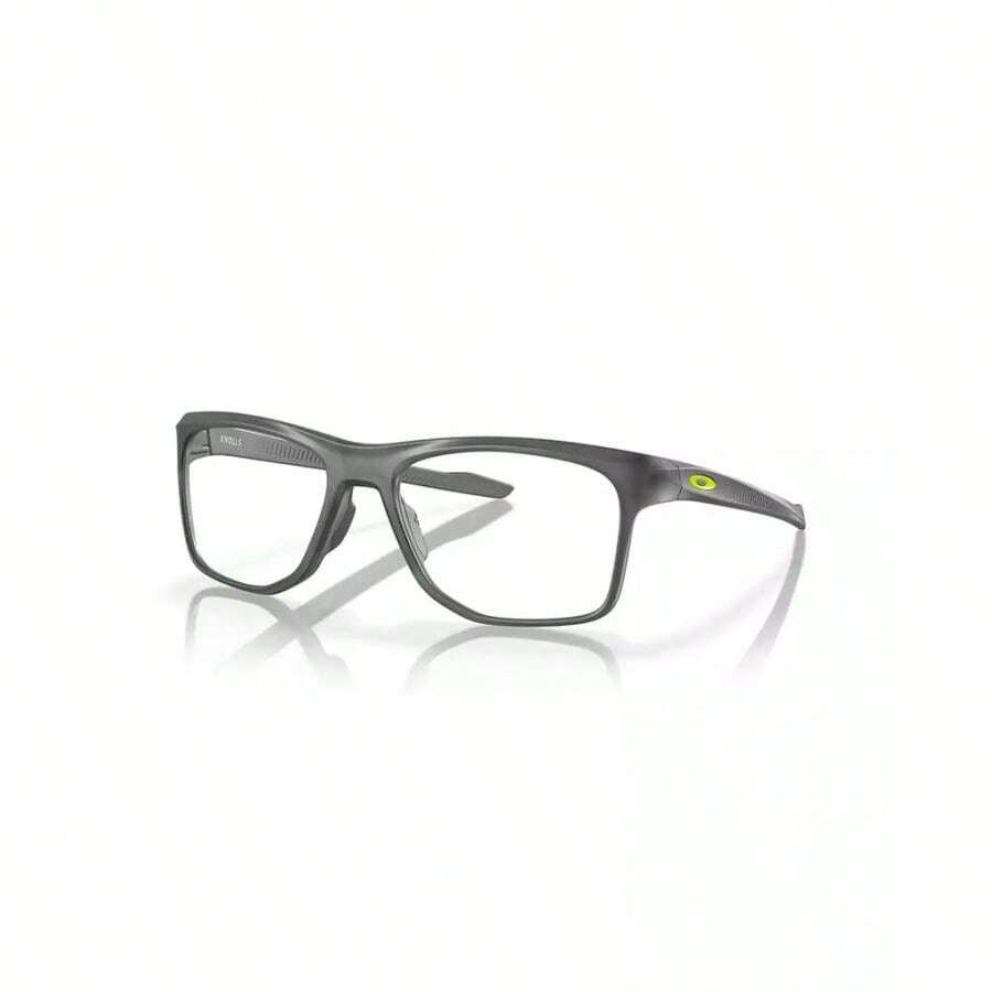 Oakley Men's Square Knolls Eyeglasses, OX8144 | | Men Eyewear Frames - Khói Xám Satin - Xem 1