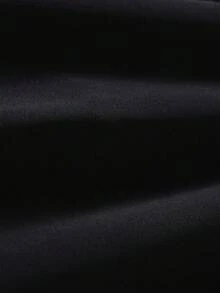 春夏淑女女孩黑色百褶高腰半身裙，简约设计优雅百搭 - 黑色 - 查看 5