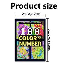 100pcs Digit Coloring Task Series: Mosaic Pixel Art, Halloween Digit Coloring, Secret Pixel Scenes And More, Fun To Improve Focus, Challenging, Suitable For Teens & Adults (11.69x8.26 Inches, 24 Double-Sided Coloring Pages), Christmas Gift, Thanksgiving Gift, New Year Gift, Back To School Gift - Multicolor - View 9
