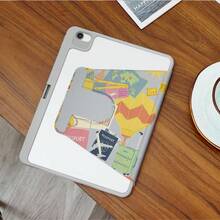 360° Rotatable IPad Case With Y-Shaped Foldable Stand, High-Definition UV Printing, Suitable For IPad 11 2025, IPad Air 11/13 2025 M3, IPad Air (M2) 11/13 Inch, IPad Air 4/5/6 10.9inch, IPad Pro 11 Inch, IPad Pro 12.9 Inch, IPad 10.2 Inch, IPad 9th/10th Generation And Various Models, Elegant Design, Great For Office, Home, Travel, Ideal Birthday Or Christmas Gift For Kids - Grey - View 7