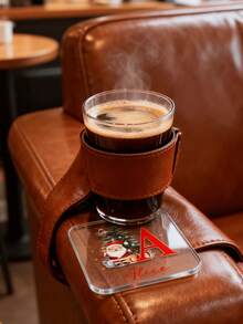 1/3/5PCS Customized Personalised Initial Coaster, Customised Acrylic Name Coaster, Customized Christmas Coaster Santa Claus Letter Coaster,Birthday Gift, Drinks Coaster, Personalised Coasters, Daddy Gifts, Home Gifts,Valentine's Day Gift, Wedding Gifts, Wedding Accessories, Christmas Gift, Christmas Decor, Thanksgiving Gift, New Year Gift, Party Decor