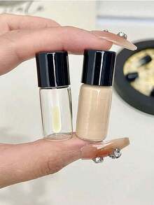 Mini Travel Bottles For Liquid Foundation & Concealer&Lip 4ml/0.1oz - Portable Cosmetic Containers With Twist-Top Caps Fragrance-Free Ideal For Makeup Samples & Toiletries Vacation Travel Accessories Summer Travel Essentials Travel Accessories Travel Outdoor Gear Holiday Back To School - Multicolor - View 2