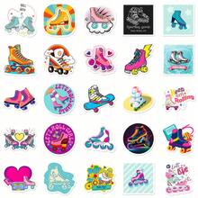 50 New Roller Skate Stickers, Personalized DIY Gifts For Phones And Tablets, Fun Holiday Decoration Sticker Pack. High-Quality Vinyl. Suitable For Scrapbooks, Water Bottles, Diaries, Laptops, Suitcases, Skateboards, Luggage, Scrapbook Decorations, Fantasy Art Works, Fun Stickers, Durable Adhesive, Multi-Purpose Stickers, Student Decoration, Handicraft Enthusiasts - 1 - 查看 5