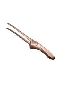 1/2/4pcs Korean Stainless Steel Grill Tongs, Kitchen Grill Steak Tongs, Baking Bread Tongs, Slender Chuck Rounded And Easy To Clamp, Comfortable Handle, One-Piece Molding, Multi-Function Steak Tongs Kitchen Tools, Extended Length Suitable For Hot Pot And Buffet Service, Used For Cooking, Serving, Grilling, Salad, Etc.