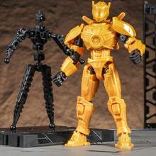 Model Mecha Lucky 13 Multi-Joint Posable Wanderer Terbaru 2026, Figur Boneka Rakitan 3D, Boneka Artikulasi DIY, Hadiah Buatan Tangan untuk Anak Laki-laki, Hadiah Natal - MultiWarna - View 5