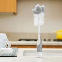 Munchkin® Esponja™ - Cepillo para Polvo para Botellas, Paquete de 2, Color Verde - Gris - Ver 8