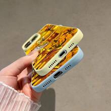 Funda para iPhone 17, 16, 15, 14, 13, 12 y 11 Pro, brillante y soleada. Fabricada en TPU con protección anticaídas. El regalo perfecto para cualquier ocasión. - Amarillo - Ver 5