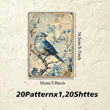 20 بطاقة بريدية قابلة للكتابة بلون أزرق عتيق، مجموعة بأشكال أوروبية، رسومات زهور ومناظر طبيعية، قرطاسية لبطاقات التهنئة والألبومات الفنية والهدايا، بطاقات بريدية رجعية ذات طابع قديم، لوازم طلابية، بطاقات بريدية بتوضيحات مرسومة باليد، بطاقات تهنئة قابلة للإرسال، مجموعة بطاقات بريدية فنية للشباب، مجموعة بطاقات بريدية بتوضيحات عتيقة، بطاقات تهنئة إبداعية