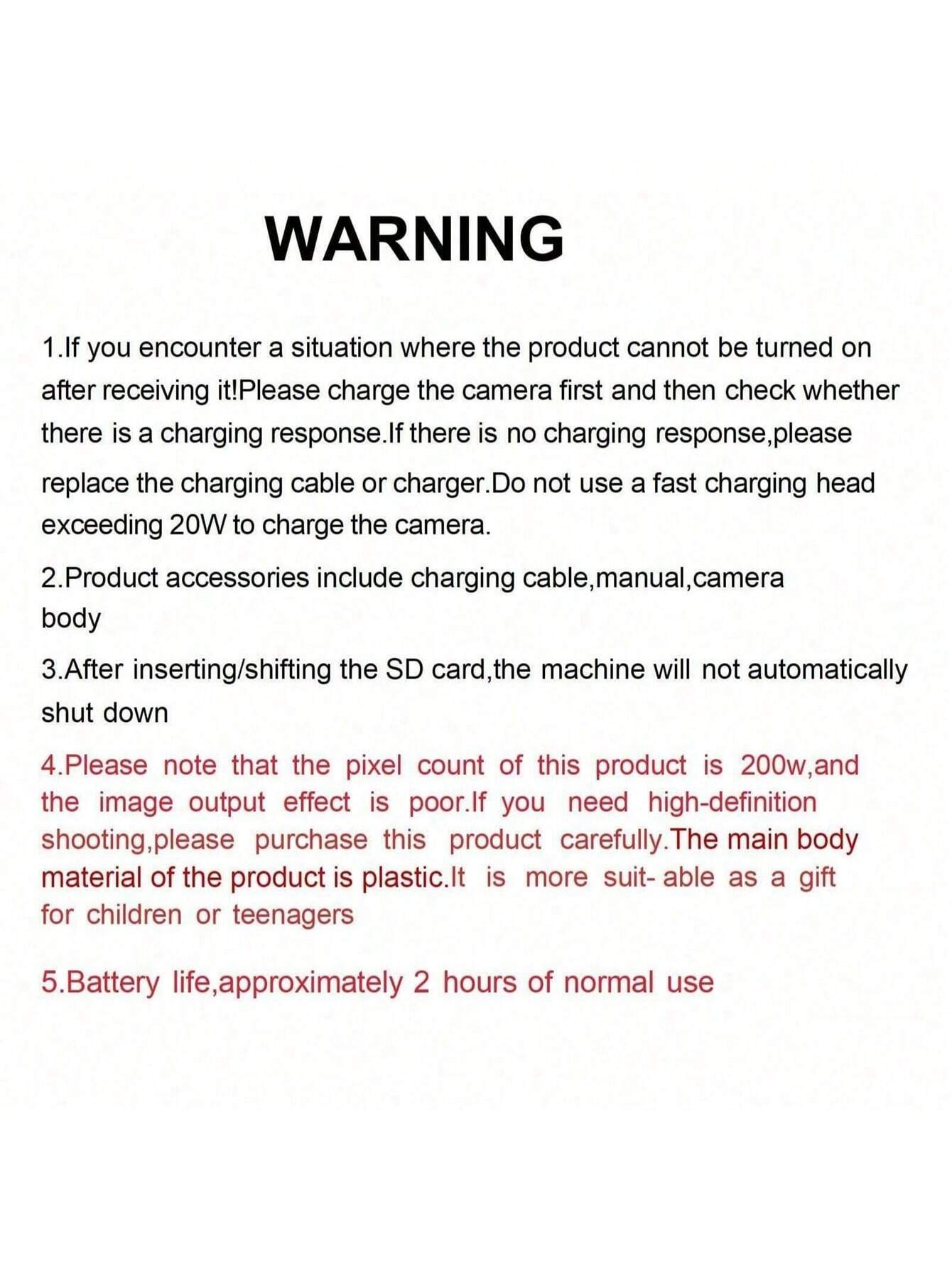 كاميرا رقمية بدقة 1080 بكسل، بكاميرا 2 ميجابكسل، ت...