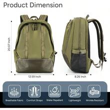 Travel Inspira Travel Backpack Large Carry On Backpack 15 Inch Laptop Backpack - Green - View 4