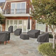 Ravenna Water-Resistant 60 Inch Patio Cushion And Cover Storage Bag Patio Furniture Covers