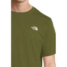 The North Face Evolution Simple Dome Regular Short Sleeve Tee |  | Men Sports Tees & Tanks - Woodland Green - View 4