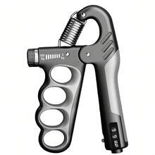 Grip Strength Trainer, Adjustable Resistance 5-100 Kg Grip Strengthener, Non-Slip Counting Hand Gripper For Muscle Building