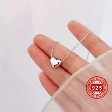 Mini Heart Pendant Necklace - Simple Yet Elegant Design, Durable, Long-Lasting Jewelry Decoration, Perfect Gift For Women And Girls - 彩色 - 查看 5