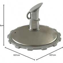 Jarware Oil Cruet Lid Wide Mouth - StainlessSteel - View 9