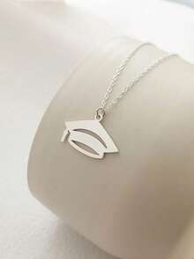 Customized Graduation Necklace, Personalized Graduation Name Necklace, Graduation Cap Necklace, Graduation Gift For Her, 2025 Graduation Accessory Gift, Fashionable, Colorful, Retro, Simple, Unisex, Casual, Cute Personalized Unique, Ideal Gift For Him, Ideal Gift For Her, Her, Anniversary, Birthday, Graduation Ceremony, Prom, Party Gift For Girls