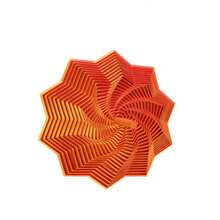 1PC Handmade 3D Printed Star-Shaped Stress-Relieving Toy, Optical Illusion Folding, Polygonal 3D Spiral Turnip Tower, Suitable For Home And Office Decoration, Desktop Relaxation Toy, Available In Multiple Colors, Stress-Relieving And Educational Toy, 3D Printed, Stress Relief. - Multicolor - View 15