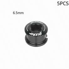 Chainring Bolts 5Pcs Integrated Crankset Mtb Chainwheel Screws Monoplate Cranks Bicycle Dental Plate 6.5mm Mountain Bike