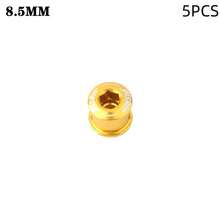 Chainring Bolts 5Pcs Integrated Crankset Mtb Chainwheel Screws Monoplate Cranks Bicycle Dental Plate 6.5mm Mountain Bike