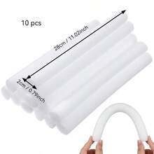 7条沙发垫防滑条，泡沫棒用于固定扶手椅和沙发套，也可作为婚礼、节日、派对花卉装饰；门、窗、墙面填充物