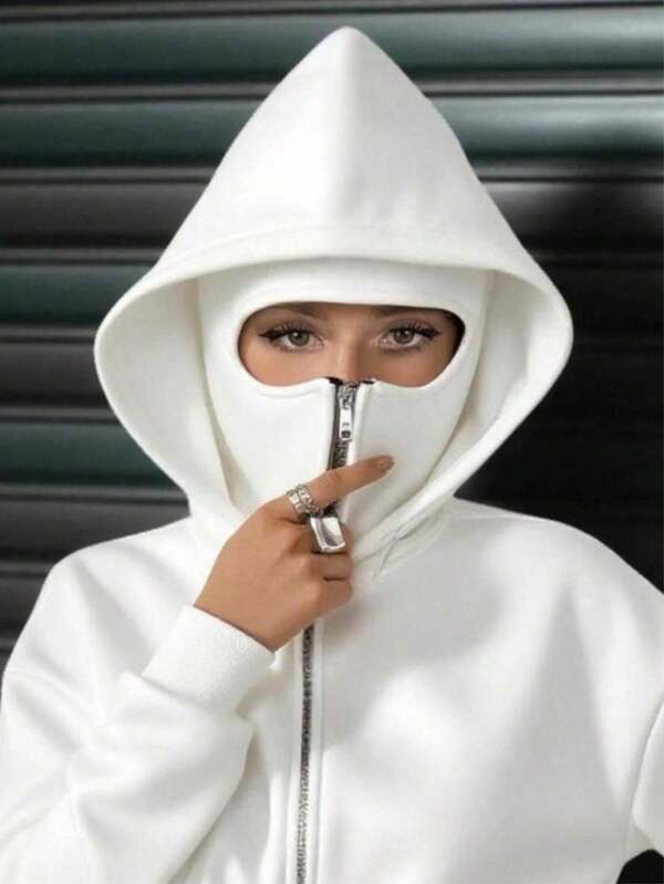 Sudadera con capucha y bolsillo, ajuste holgado y largo regular, para mujeres, ropa de otoño e invierno, esencial para la ansiedad social