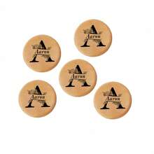 Bộ 1/5/10 chiếc dụng cụ mở nắp chai hình hoa có chữ cái đầu tên, nam châm dán tủ lạnh hình tròn, quà tặng khách dự tiệc, quà lưu niệm sinh nhật, quà cưới. Đa chức năng, trang trí, tinh tế, thời trang, chất lượng cao, dễ thương, hiện đại, tùy chỉnh, độc đáo, cá nhân hóa, tình yêu vĩnh cửu. - Nhiều màu - Xem 17