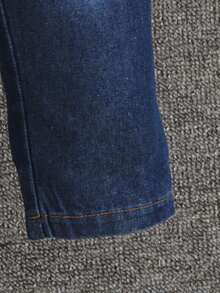 2-5T Toddler Boys' Fashion Letter Print Argyle Textured Sweatshirt And Navy Blue Straight Leg Casual Pants 2-Piece Set, Spring/Autumn/Winter - Burnt Orange - View 6