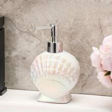 1 Ceramic Hand Sanitizer Bottle, Soap Bottle, Squeeze Bottle, Light Luxury Appearance Hand Sanitizer Bottle, Empty Bottle, Shower Gel Distribution Bottle - Very Suitable For Commercial And Household Use, Bathroom Soap Dispenser, Soap Dispenser, Home Essentials, Bathroom Decoration, Kitchen Decoration, Home Decoration - Multicolor - View 12