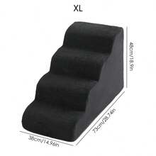 Pet Stairs, Dog Climbing Ladder Steps, Non-Slip Climbing Ladder Suitable For Small, Medium And Large Dogs To Use On Bed, Cat Bedside Climbing Ladder