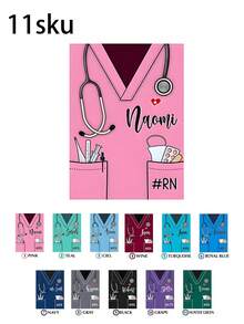 Personalized Nurse Clipboard-32 Styles,Nurse Gift, Nurse Appreciation Gift, Gift For Nurse, Personalized Clipboard, Custom Clipboard,Nurse Day,Office Decor ,Festival Blessing - Multicolor - View 30