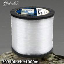 Chelesh 1000m Smooth Nylon Monofilament Line, Easy Casting, Highly Durable, 5 Colors, Multiple Strengths, Suitable For Carp Fishing & DIY Jewelry Beading - Multicolor - View 4