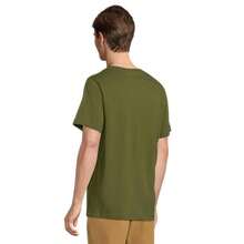 The North Face Evolution Simple Dome Regular Short Sleeve Tee |  | Men Sports Tees & Tanks - Woodland Green - View 3
