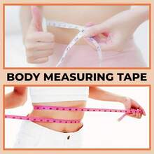 2pcs Flexible Sewing Tape Measure -60 Inches/150cm Soft Sewing Tape Measure, Suitable For Body Measurement, Sewing And DIY Projects, Process Measurement, Stainless Steel End And Lever Lock - Multicolor - View 5