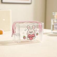 1 buc Geantă de mână transparentă impermeabilă - PVC inodor Mini pungă de depozitare pentru carduri, căști și medicamente pentru femei Portofel pentru bani Mini portofel Poșetă Portofel mic Portofel drăguț Portofel pentru carduri Portofel pentru monede Cadouri pentru femei Cadouri amuzante Cadouri pentru profesori - Multicolor - Vizualizare 5