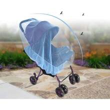 150cm Mosquitera para Cochecito de Bebé Niños Carro de Bebé Mosquitera Red Antiinsectos Universal Cubierta Completa de Insectos y Mosquitos(Café) - 1 - Ver 8