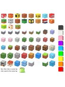 磁性积木玩具，适合3-4岁、4-5岁、6-8岁男孩女孩，STEM升级版蒙特梭利感官玩具，适合3岁以上儿童，拼搭玩具，我的孩子拼搭玩具世界节日礼物，10块/12块/48块/100块套装 - 彩色 - 查看 20