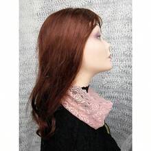 Lace Headbands For Women Hair Accessories Mantillas Headband For Womens Blush One Size