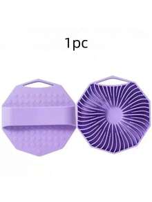 1 多边形硅胶沐浴刷，便携式壁挂式沐浴刷，沐浴刷，浴巾，背部按摩泥，浴室小工具，沐浴刷，浴巾，沐浴工具，沐浴用品，浴室配件，洗漱用品，洗漱用品，沐浴工具，沐浴产品，家用浴室产品，淋浴配件，适用于家庭、浴室、酒店和旅游。 - 彩色 - 查看 12