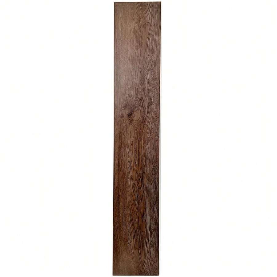DECOPVC Piso SPC Decoclick – 11 Piezas de 18.3 x 122 cm – Instalación Click sin pegamento – Ideal para interiores – Resistente al agua y tráfico pesado – Acabados en madera, roble y pino - Madera Pálida 2864 - Ver 1