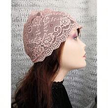 Lace Headbands For Women Hair Accessories Mantillas Headband For Womens Blush One Size
