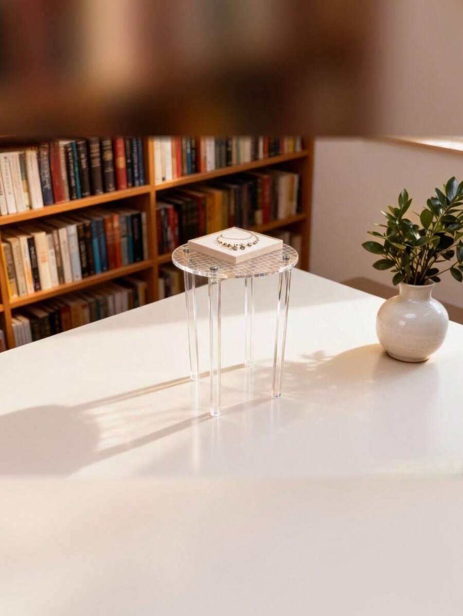 Jewelry Tower Display Rack - Clear - View 1