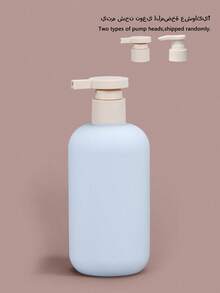 硅胶旅行瓶，便携式挤压式沐浴瓶，适用于洗发水、护发素，带翻盖的旅行友好型可再填充塑料容器 - 藍色 - 查看 18