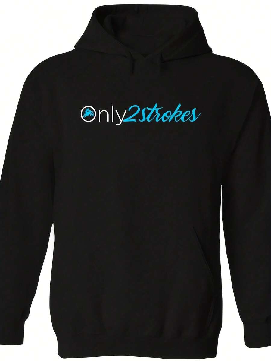 Only 2 Strokes Motocross Hoodie Pullover Sweatshirt Sweater Kawasaki Suzuki Dirt Bike Braap Braaap,Autumn/Winter Hoodie Autumn Set - 款式7 - 查看 1