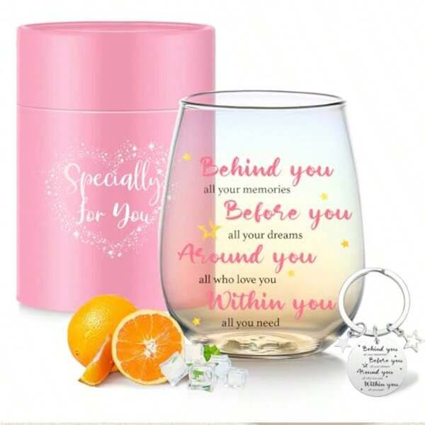 Graduation Gifts For Women Her Friend Glasses Drinking Good Luck New Beginnings Congratulations Gift Glass Cups Graduation Party Decorations Presents Cute Mugs Christmas Birthday Gifts For Daughter