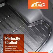 Boot Liner Compatible With Hyundai Tucson TL Series 20152021 Heavy Duty Cargo Mat Luggage Tray - màu đen - Xem 4