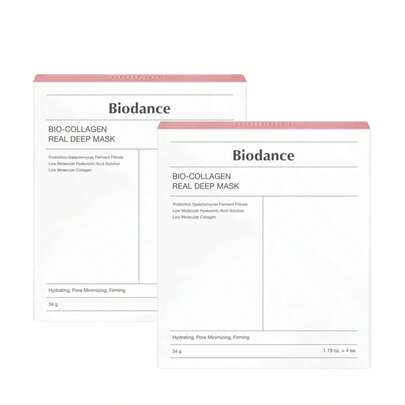 Biodance Bio Collagen Real Deep Mask Set - 34g*4 Ansiktsmask